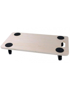 Base madera con ruedas Bricotech 57,5x29 cm