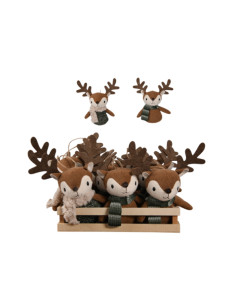 COLGANTE RENO NAVIDAD SURT 10X6X19