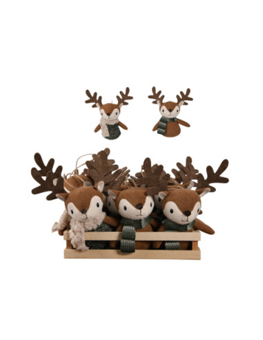 COLGANTE RENO NAVIDAD SURT 10X6X19