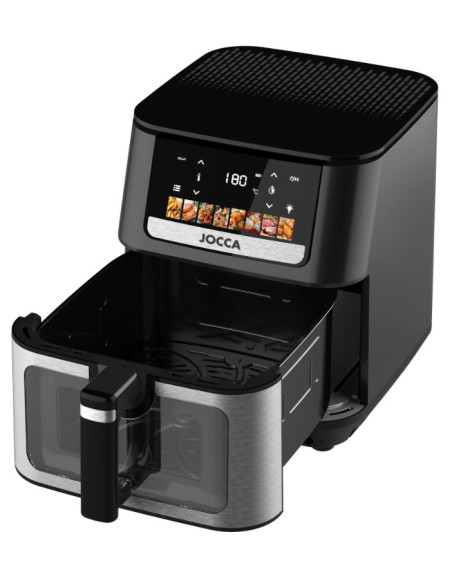 Freidora aire dual Jocca 9L 2200W doble resistencia