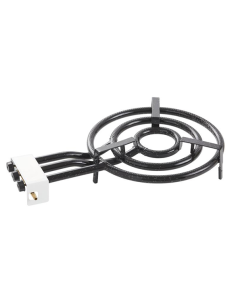 PAELLERO TUBO GAS BUTANO 3 FUEGOS 45 CM