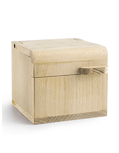 SALERO COCINA MADERA HAYA QUADRO 11X11X10CM 2