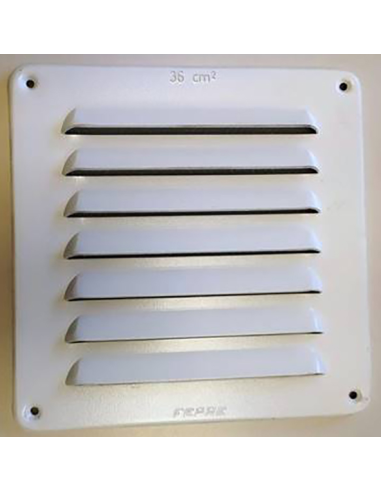 REJILLA STRONG 1,5 MM CON MOSQUITERA BLANCO 15X15 CM