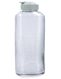 BOTELLA VIDRIO VELVET TRANSPARENTE 1,8 L