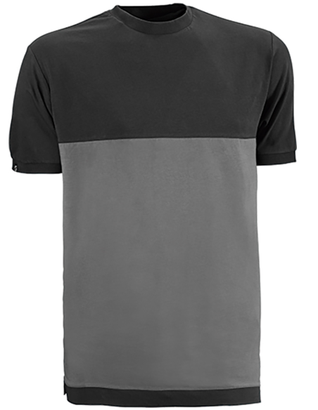 CAMISETA M/CORTA FENIX GRIS-NEGRO M
