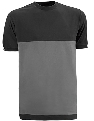 CAMISETA M/CORTA FENIX GRIS-NEGRO XXL