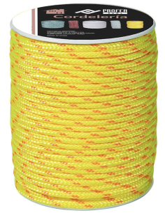 CORDON FANTASIA PES 4MM AMARILLO 60 M