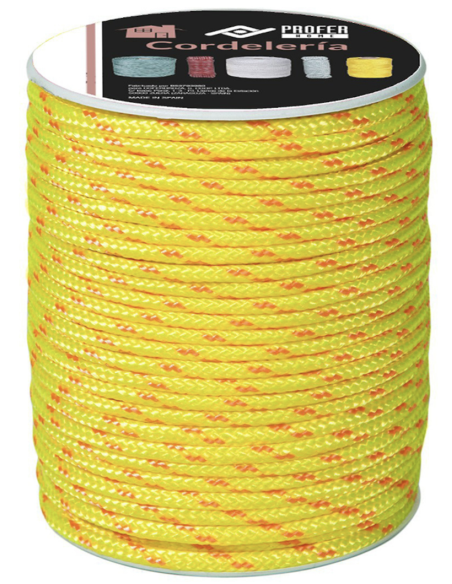 CORDON FANTASIA PES 4MM AMARILLO 60 M