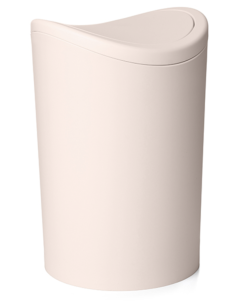 CUBO BAÑO BASCULANTE ROSA PALO 6 L