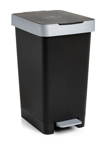CUBO PEDAL SMART NEGRO 25 L