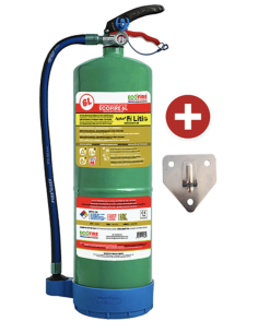EQUIPO CONTROL INCENDIOS A-B-F-L CON SOPORTE 6 L