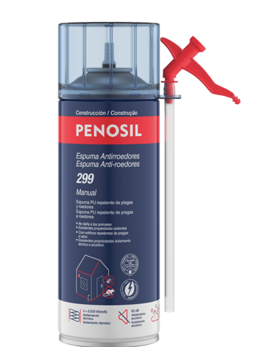 ESPUMA POLIURET ANTIROEDORES 299 365 ML