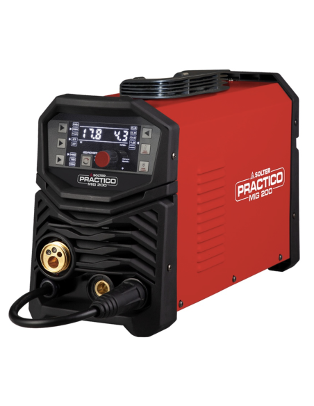 Soldador Solter PRACTICO MIG 200 LD 200A Multiproceso