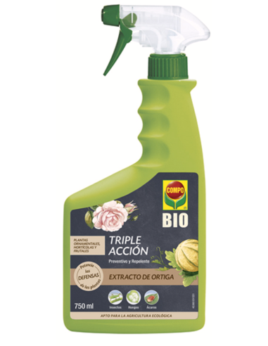 INSECTICIDA TRIPLE ACCION NATURAL 750 ML