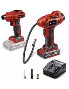 Kit compresor y bomba aire Einhell 18V 2Ah