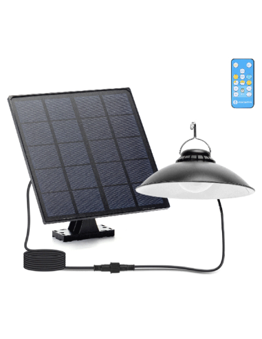 LAMPARA SOLAR COLGANTE LED 50 W 4000 K