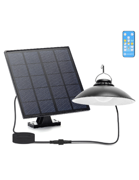 LAMPARA SOLAR COLGANTE LED 50 W 4000 K