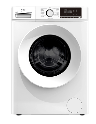 Lavadora Beko B1XW862WSPT 8 kg 1200 rpm A