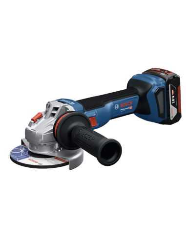 Amoladora Bosch GWS 18V-11 115 mm 2 baterías 5Ah