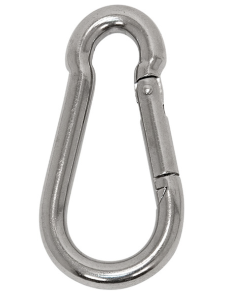 MOSQUETON BOMBERO INOX 5X50 MM