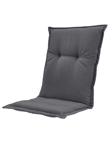 PACK-4 COJINES SILLA RESPALDO ALTO GRIS 105X50 CM