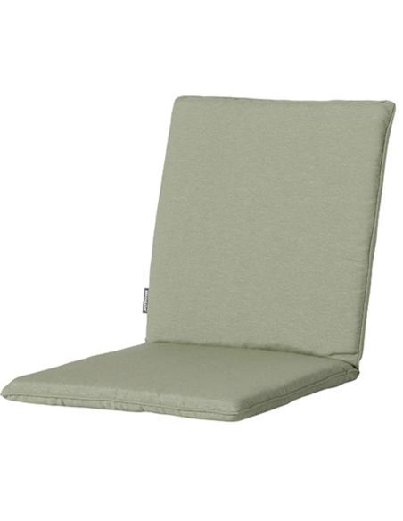 PACK-4 COJINES SILLA RESPALDO BAJO VERDE 97X49 CM