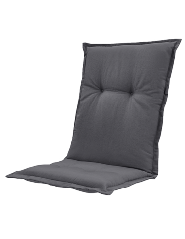 PACK-4 COJINES SILLA RESPALDO ALTO GRIS 105X50 CM