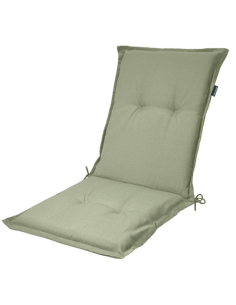 PACK-4 COJINES SILLA RESPALDO ALTO VERDE 105X50 CM 2