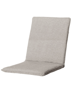 PACK-4 COJINES SILLA RESPALDO BAJO CRUDO 97X49 CM 2