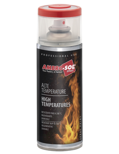 PINTURA SPRAY ANTICALORICA ROJO FRENOS 400 ML