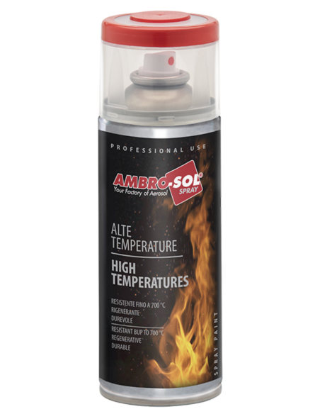 PINTURA SPRAY ANTICALORICA ROJO FRENOS 400 ML