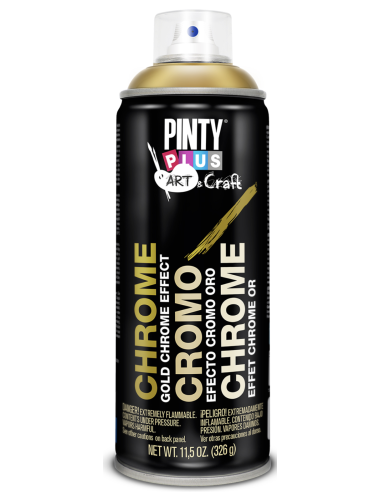 PINTURA SPRAY EF. CROMO ORO C151 400 ML