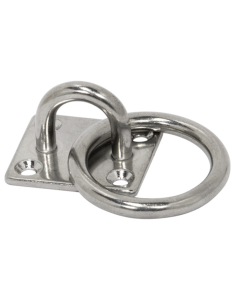 PLACA CUAD. C/A SOLD INOX A316 8 MM