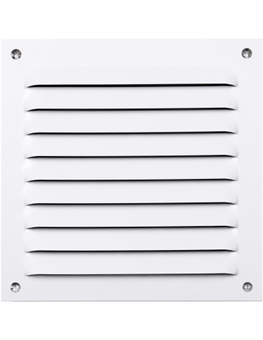 REJILLA 0,6 MM LACADO BLANCO 15X30 CM