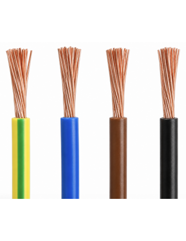 CABLE LINEA FLEX NEGRO H07Z1-K CPR LIBRE HALO R100 2,5