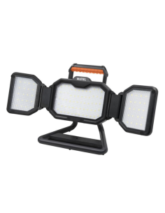 PROYECTOR LED 3 FOCOS IP54 RECARG 50 W
