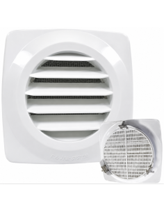 REJILLA EMP+CLIPSAR ABS BLANCO VRAC 12 CM