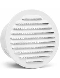 REJILLA EMPOTRAR A TUBO D-12 CM BLANCO VRAC 10 CM