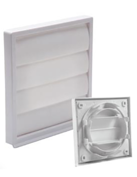 REJILLA EMPOTRAR LAM MOV ABS BLANCO VRAC 10-12 CM