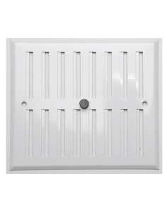 REJILLA REGULABLE BLANCA POLIES CON GANCHO 17X13
