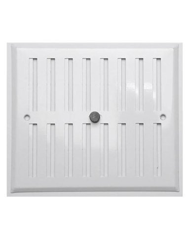 REJILLA SERIE E 400 REFORZADA BLANCA 39X40X1,5