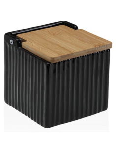 SALERO RAYAS VERT.BAMBU-DOLOM NEGRO 11X11X11