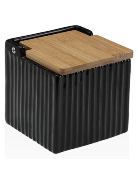 SALERO RAYAS VERT.BAMBU-DOLOM NEGRO 11X11X11