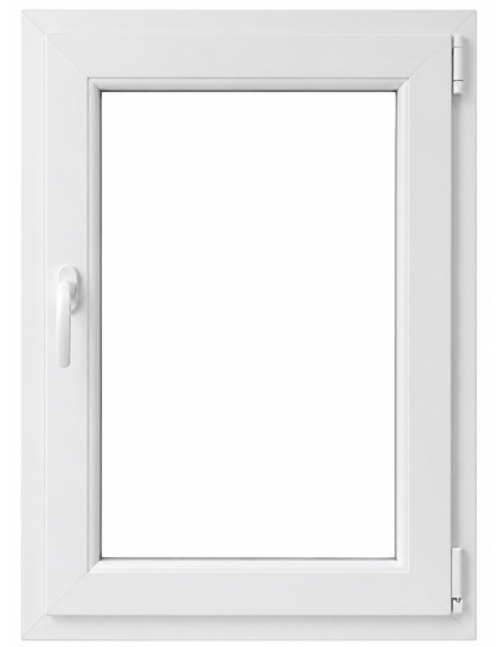 VENTANA CANDO PVC 1 HOJA IZQUIERDA 100X80 100X80CM