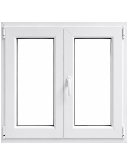 VENTANA CANDO PVC 2 HOJAS 100X100 100X100 CM