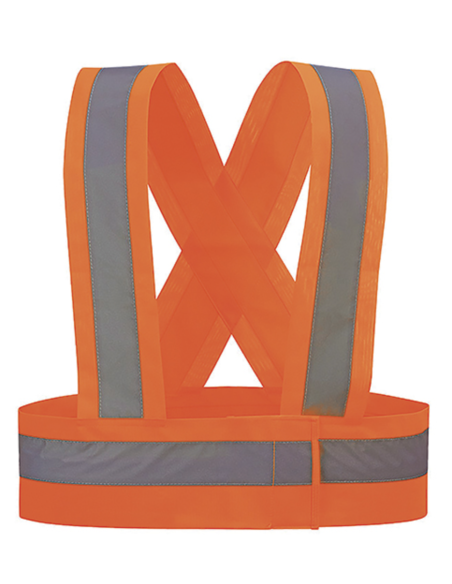 TIRANTES ALTA VISIBILIDAD NARANJA M