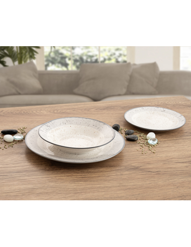 VAJILLA PORCELANA FARO 18 PZ