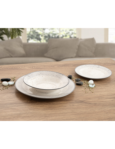 VAJILLA PORCELANA FARO 18 PZ