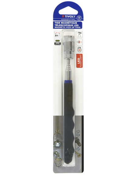 VARILLA MAGNETICA TELESCOPICA CON LED
