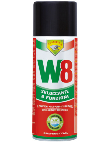 LUBRICANTE SPRAY DESBLOQUEANTE W8 400 ML
